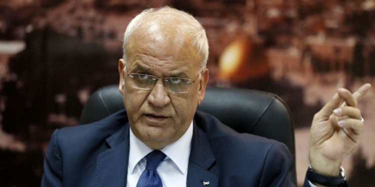 Erekat: “la administración Trump nos ve como terroristas”