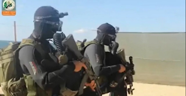 Unidad de Comando Naval de Hamás (Foto: Unidad del Portavoz de las FDI)