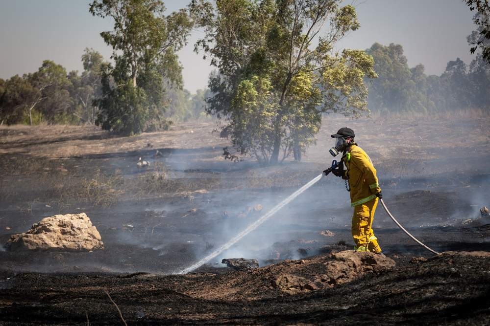 Estallaron en Israel 5 incendios causados por islamistas pirómanos de Gaza