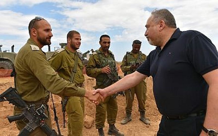 El ministro de Defensa Avigdor Liberman 