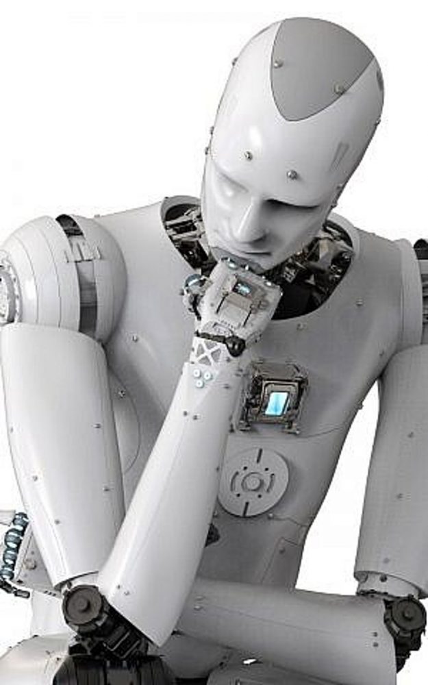 Un robot pensante
