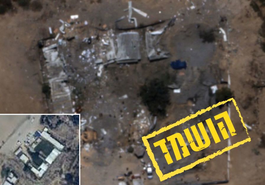 Destrucción del cuartel general del batallón Hamás en Zeitoun en la Franja de Gaza. (Unidad del Portavoz de las FDI)