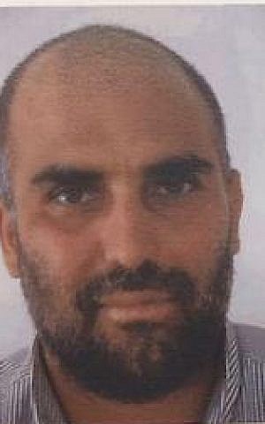 Firas al-Omari, un árabe israelí condenado por planear un ataque terrorista contra soldados de las FDI. (Shin Bet)