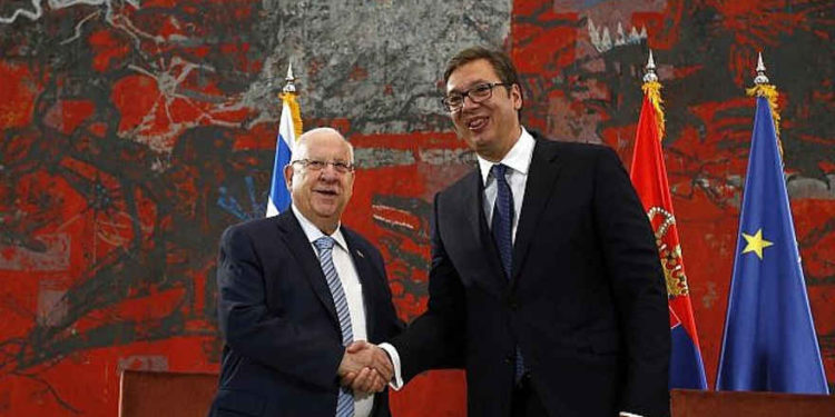 Presidente Rivlin agradece a Serbia por la ley de “restitución del Holocausto”