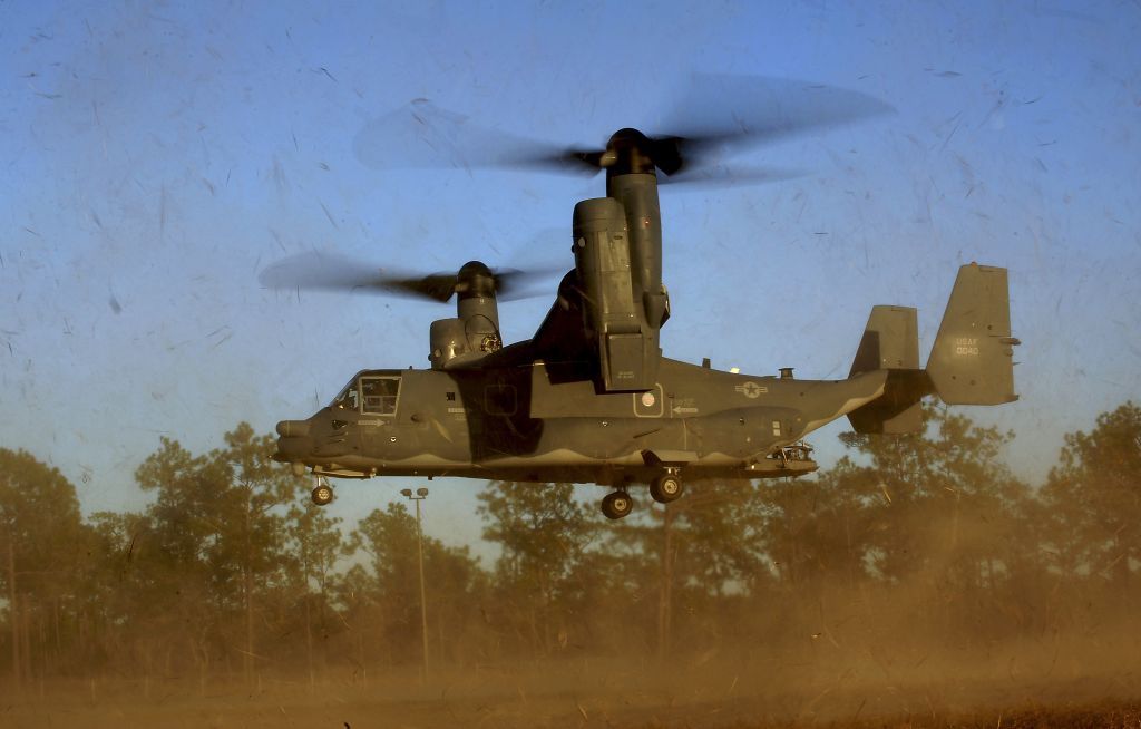 Ilustrativo: Un avión CV-22 Osprey del 8º Escuadrón de Operaciones Especiales (SOS) en Hurlburt Field, Florida, 26 de enero de 2011. (Fuerza Aérea de los EE. UU., Sargento Maestro Jeremy T. Lock)