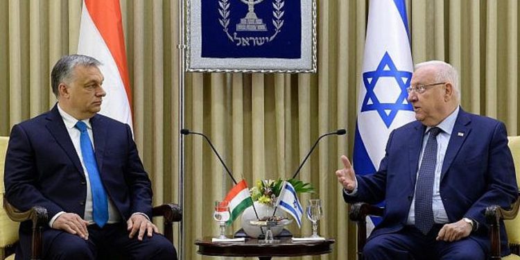 Rivlin advierte al primer ministro húngaro sobre "neo-facismo"