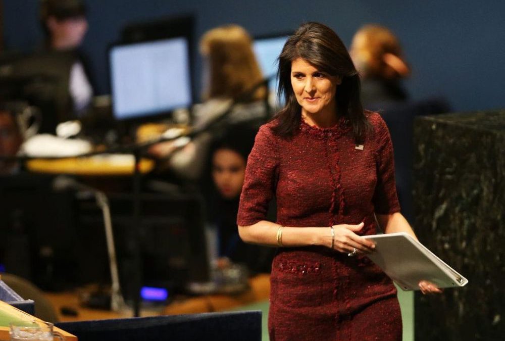 Nikki Haley: Los cristianos evangélicos son la punta de la lanza en la defensa del pueblo judío