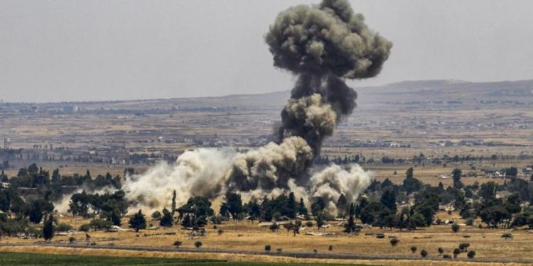 Aviones israelíes atacaron objetivos en el norte de Siria