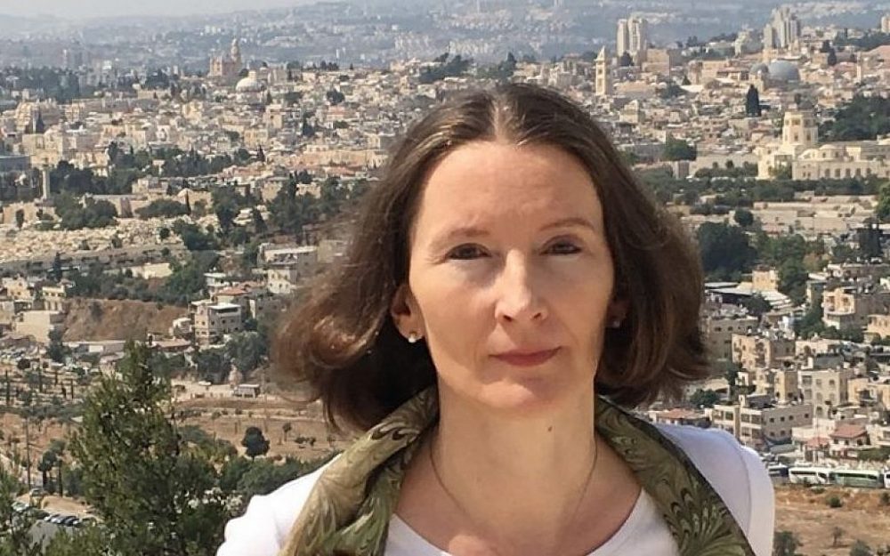 Monika Schwarz-Friesel. (Marc Neugröschel / Times of Israel)
