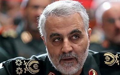 Comandante de la Guardia Revolucionaria Iraní al-Quds, Mayor General Qassem Soleimani. (Captura de pantalla de YouTube)