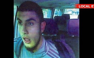 Omar El-Hussein, el pistolero de 22 años que está detrás del doble tiroteo en Copenhague. (captura de pantalla: YouTube)