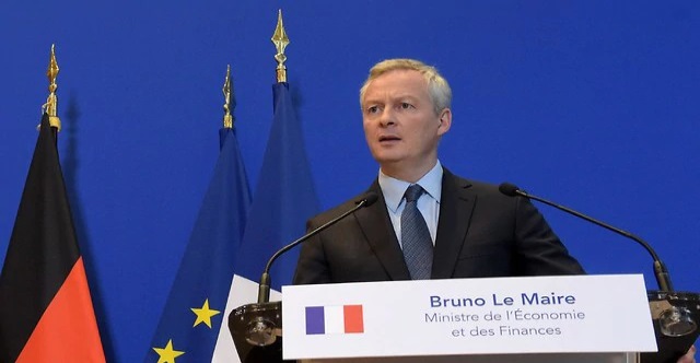 El ministro de Finanzas francés, Bruno Le Maire (Foto: AFP)