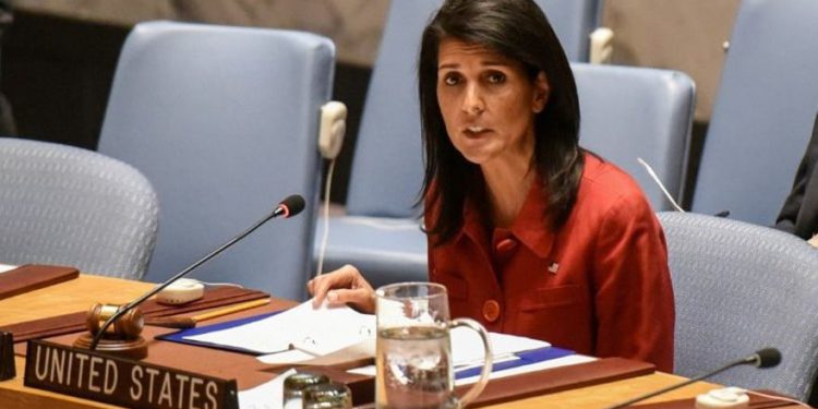 Haley dice que Estados Unidos presentará resoluciones adicionales a la ONU condenando a Hamas