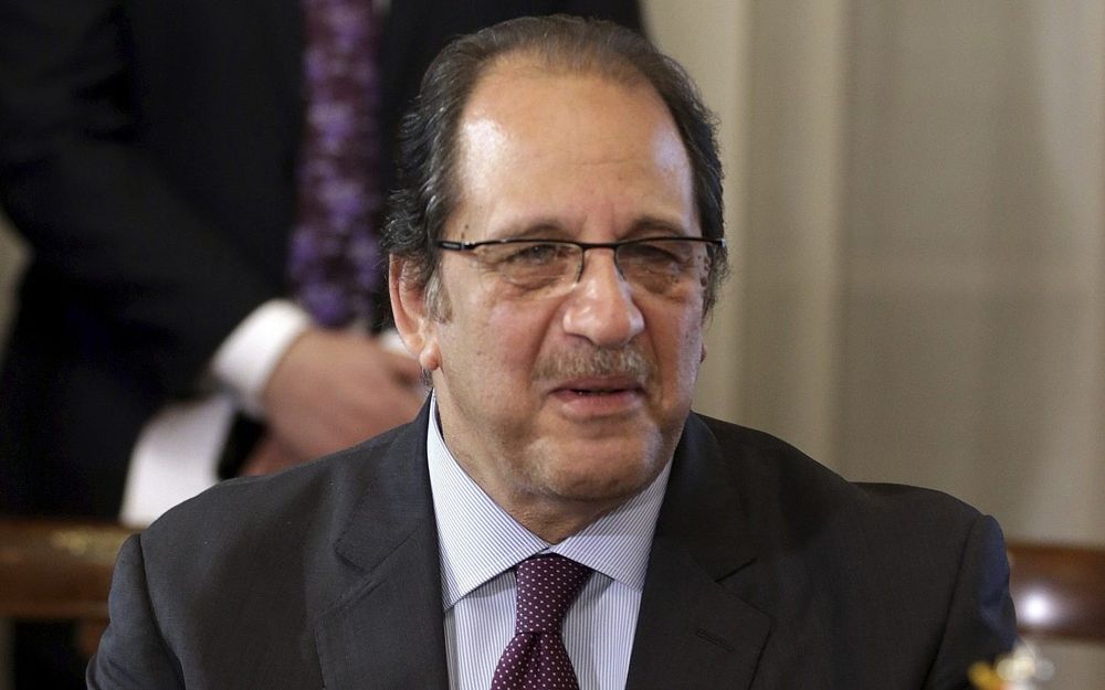 Jefe de inteligencia egipcio Abbas Kamel, 8 de febrero de 2018. (Foto de Khaled Elfiqi / Pool vía AP)
