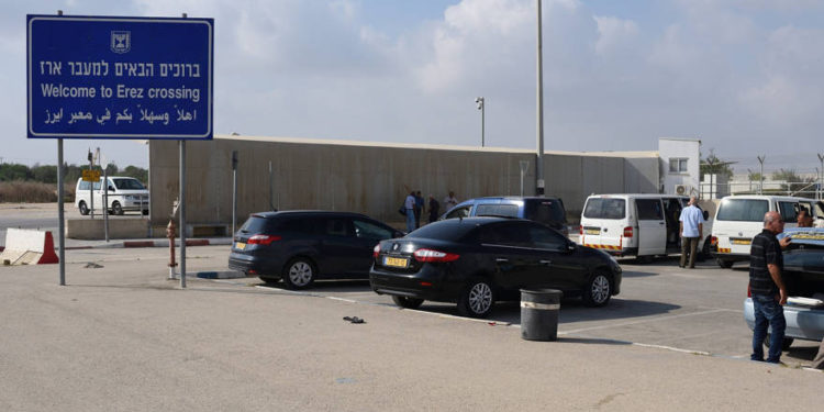 Liberman anuncia que se reabrirá el cruce de Erez en Gaza