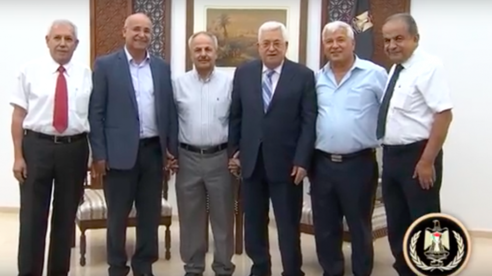 Abbas se reunirá con líderes de la comunidad israelí en Ramallah el lunes 13 de agosto de 2018. (Captura de pantalla / Youtube)