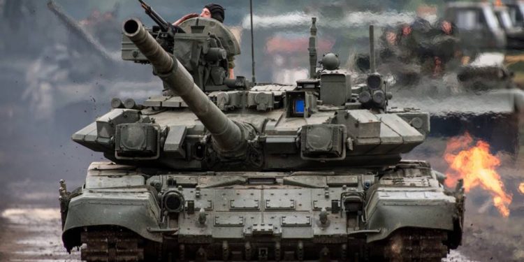 Militares rusos en alerta máxima por demostraciones de guerra masiva en el este