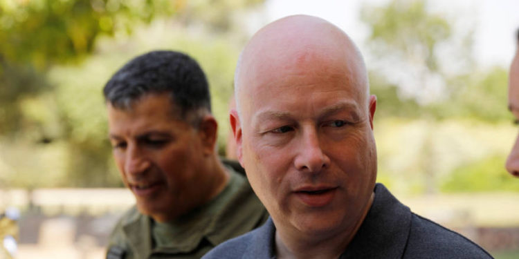 Greenblatt regresa a Israel para más reuniones sobre el plan de paz