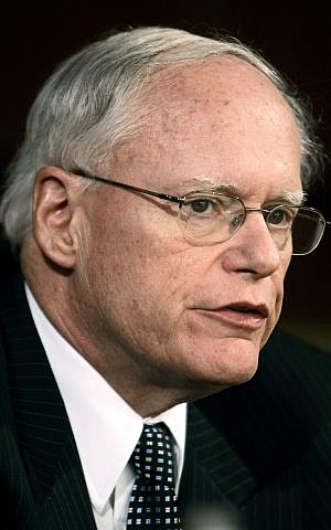 James Jeffrey, del Departamento de Estado de EE. UU., En Washington, el 3 de marzo de 2006. (AP Photo / Pablo Martinez Monsivais)