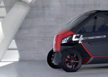 Empresarios israelíes desarrollan un auto plegable