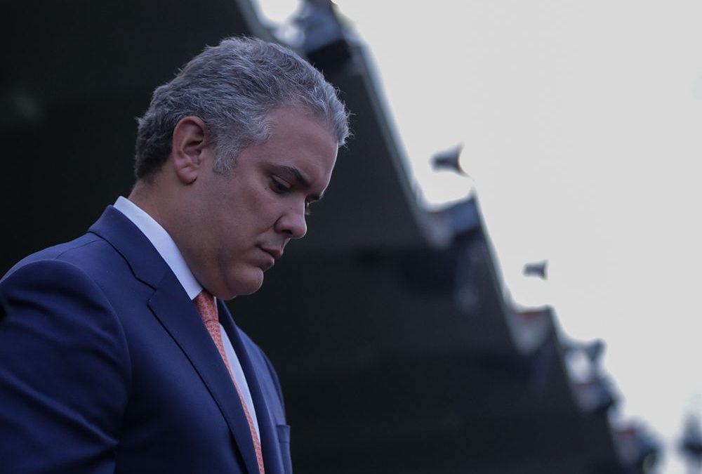 Ivan Duque presidente de Colombia: Reconocimiento de Palestina es irreversible