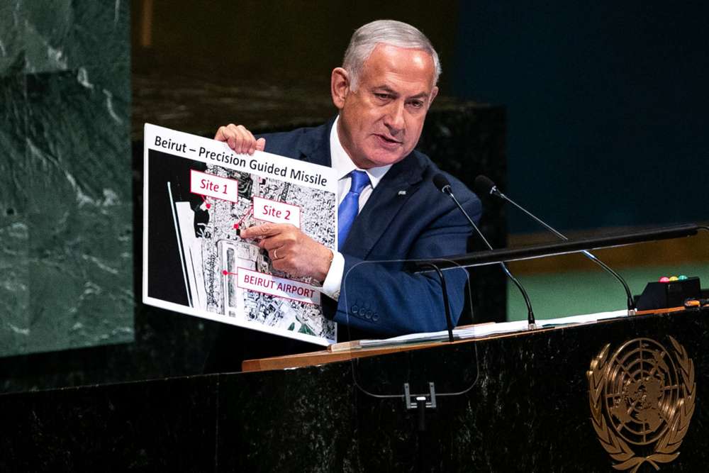 Revelaciones de Netanyahu en la ONU obliga a Hezbolá a reconsiderar los sitios de misiles en Beirut