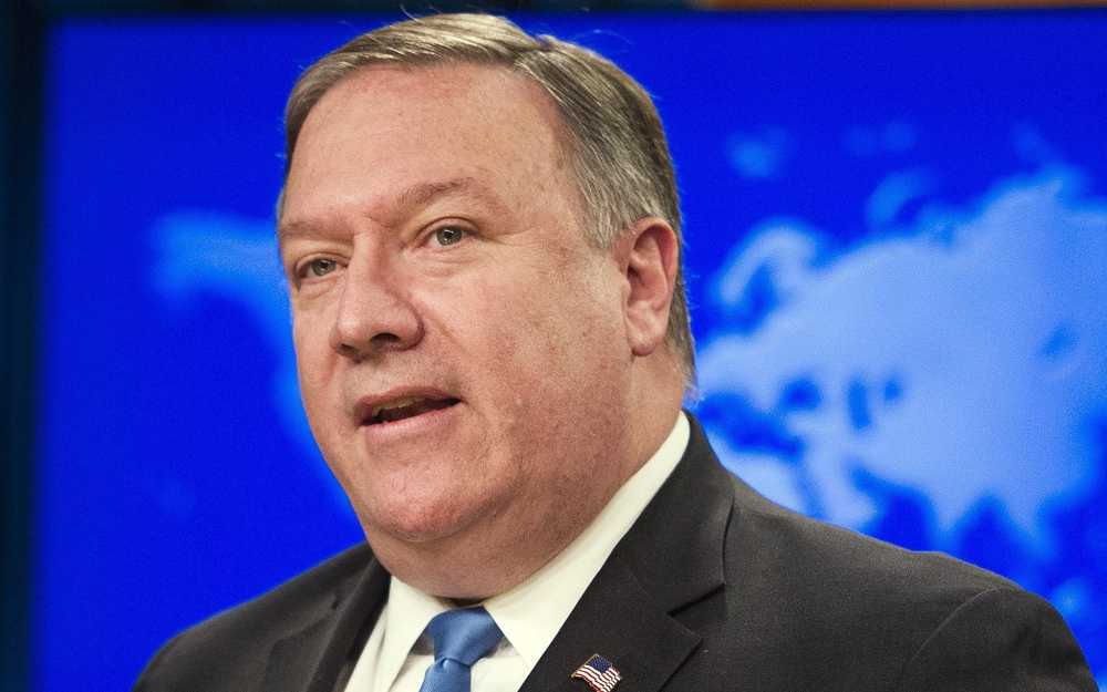 Pompeo critica a Jamenei por “hipocresía” sobre la “ayuda a los palestinos”