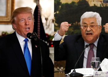 El presidente Trump y el presidente de la AP Mahmoud Abbas (Foto: Reuter, AP)