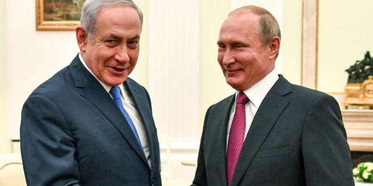 Netanyahu (L) y Putin
Foto: AFP