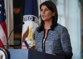 Nikki Haley: “Palestina” no es ningún Estado