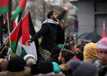 Manifestación “antirracista” en Berlín exige la destrucción de Israel