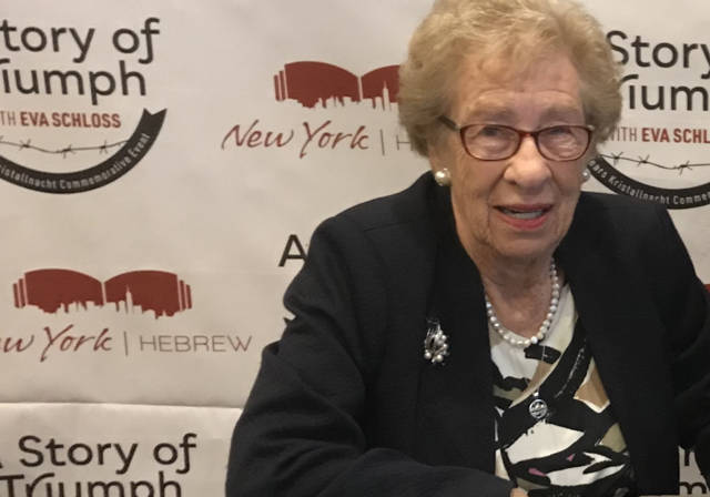 Eva Schloss en "Una historia de triunfo" / HALEY COHEN