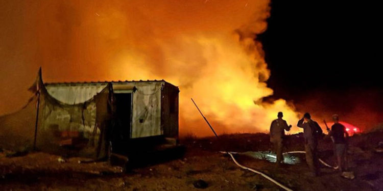 Fondo Nacional Judío: globos incendiarios causan un desastre ambiental