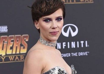 En esta foto de archivo del 23 de abril de 2018, Scarlett Johansson llega al estreno mundial de "Avengers: Infinity War" en Los Ángeles. (Foto por Jordan Strauss / Invision / AP)