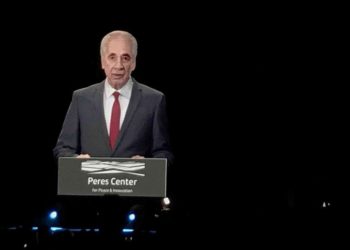 Shimon Peres entregó un mensaje en holograma en la Cumbre de Innovación de Israel