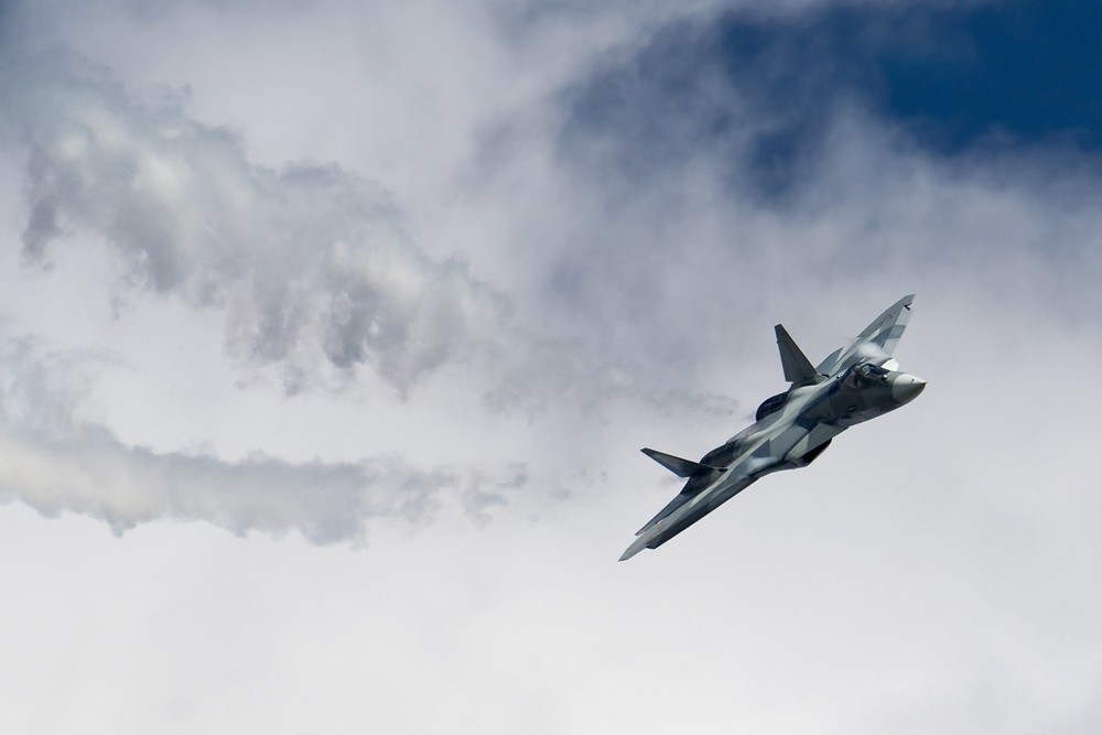 SU-57 el nuevo caza de Rusia que es “furtivo” solo de nombre