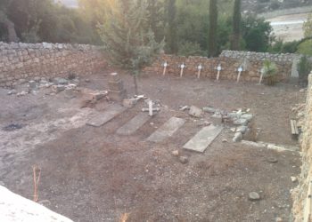 Cementerio cristiano en las afueras de Jerusalem es destrozado por aparente crimen de odio