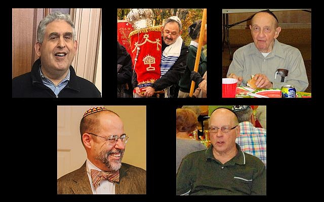 Algunas de las víctimas de la masacre de la sinagoga de Pittsburgh, 27 de octubre de 2018. Fila superior, de izquierda a derecha: Cecil Rosenthal, Richard Gottfried, Melvin Wax. Fila inferior: Dr. Jerry Rabinowitz, Danny Stein. (Cortesía de David DeFelice a través de AP, Barry Werber a través de AP, Avishai Ostrin)