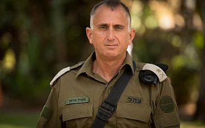 El mayor general Tamir Hyman, jefe de la Inteligencia Militar de las FDI, en una fotografía sin fecha. (Fuerzas de Defensa de Israel)