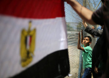 Oficiales de inteligencia egipcios asisten a mitin de Hamas en Gaza
