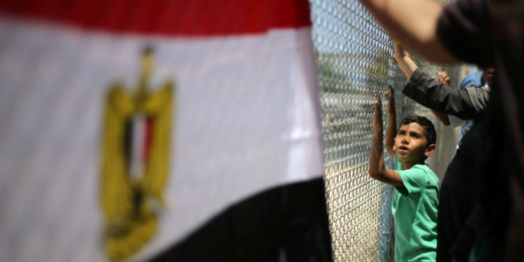 Oficiales de inteligencia egipcios asisten a mitin de Hamas en Gaza