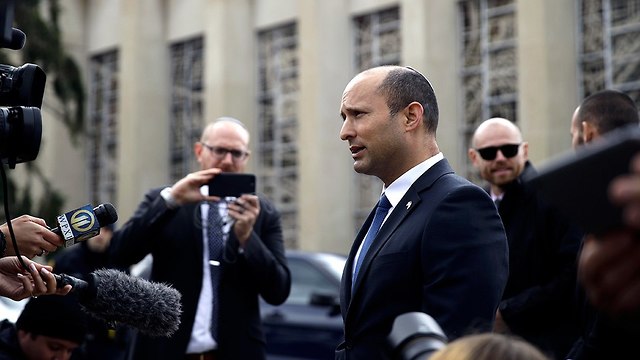 El ministro de Asuntos de la Diáspora Naftali Bennett en Pittsburgh (Foto: AP)