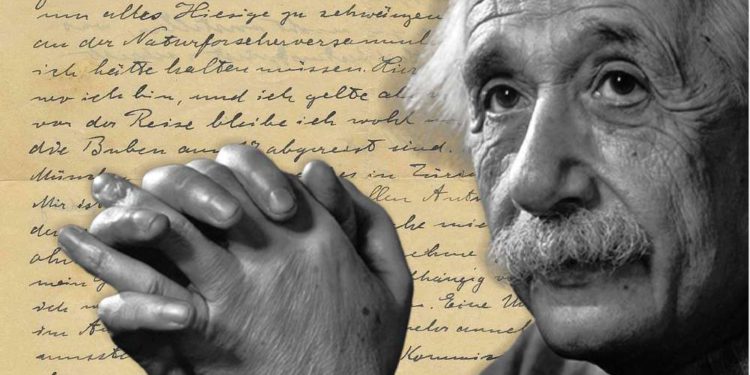 Aviso de Einstein sobre el antisemitismo alemán subastado por casi $ 40,000