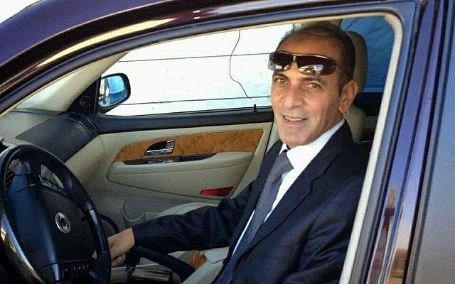 Mahmoud Abu Asabeh, de 48 años, de la ciudad cisjordana de Halhul al norte de Hebrón, fue asesinado el lunes 12 de noviembre de 2018 cuando un cohete lanzado por terroristas de Gaza impactó en una casa en la ciudad costera del sur de Israel, Ashkelon. (Captura de pantalla de Twitter)