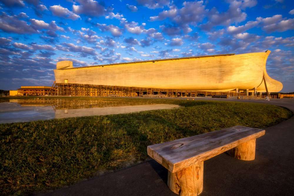 El Arca de Noé, la pieza central de The Ark Encounter, una atracción turística en Kentucky. Paul DeCesare