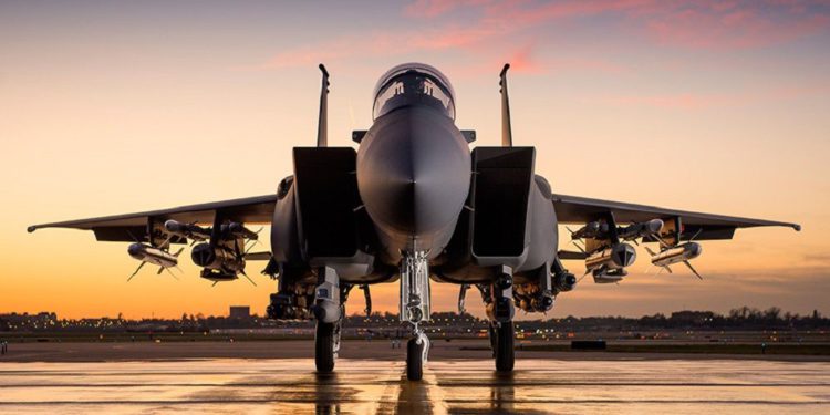 Un F-15SA construido para la exportación a Arabia Saudita. (Boeing)