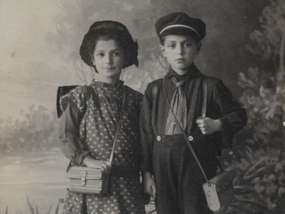 Ilse y Kurt, los hijos de Josephine y Leopold Bähr. Yad Vashem / Cortesía de Ruth Leshem