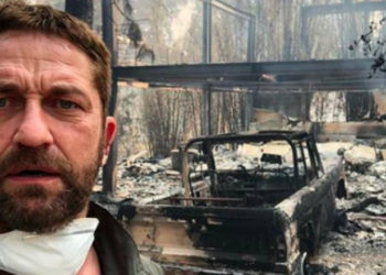 Actor Gerard Butler es criticado en redes sociales por ayudar a recaudar fondos para las FDI