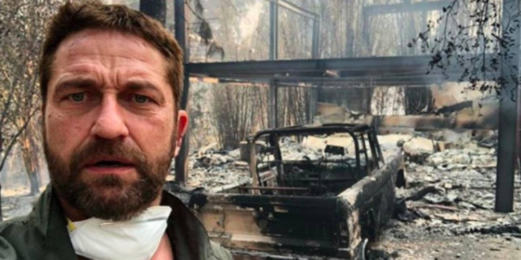 Actor Gerard Butler es criticado en redes sociales por ayudar a recaudar fondos para las FDI