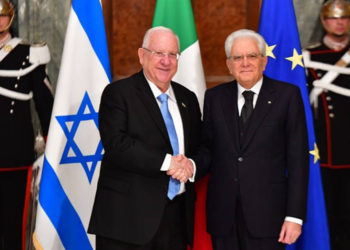 Presidente Rivlin concluye su visita a Roma celebrando reunión con su homólogo italiano